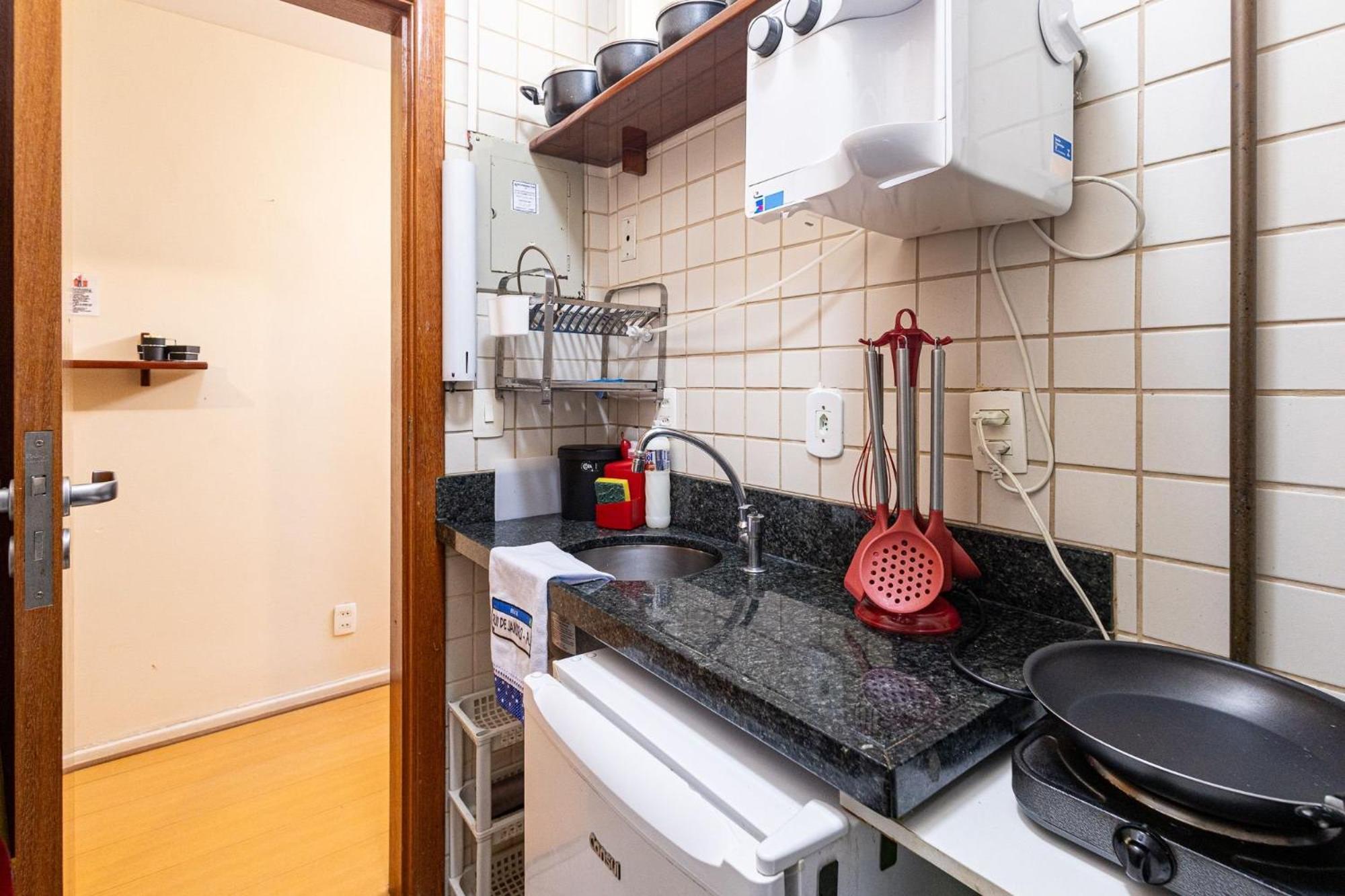 Apartamento Copacabana 200M Da Praia - Wifi Gratis - Cp5 리오데자네이루 외부 사진