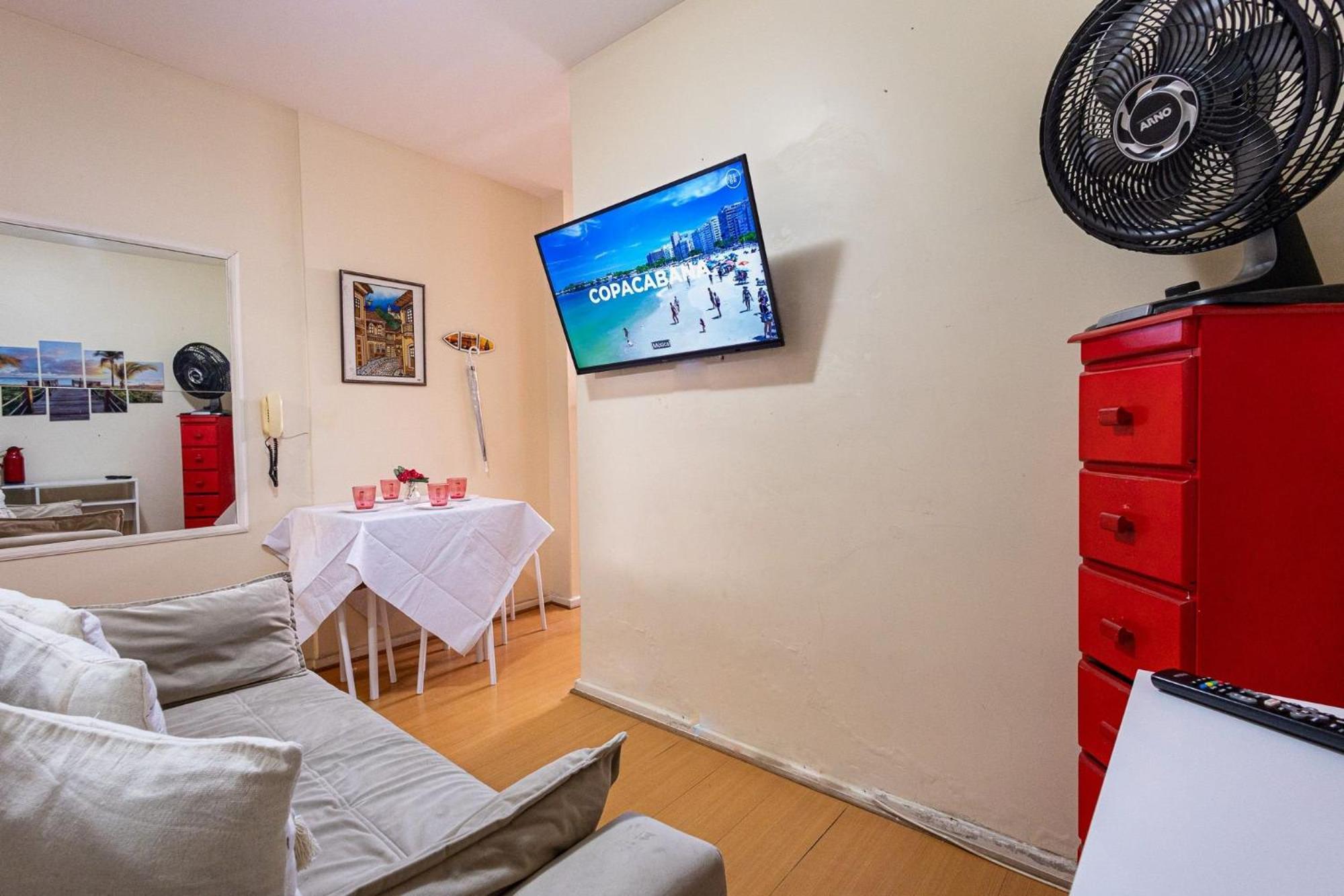 Apartamento Copacabana 200M Da Praia - Wifi Gratis - Cp5 리오데자네이루 외부 사진