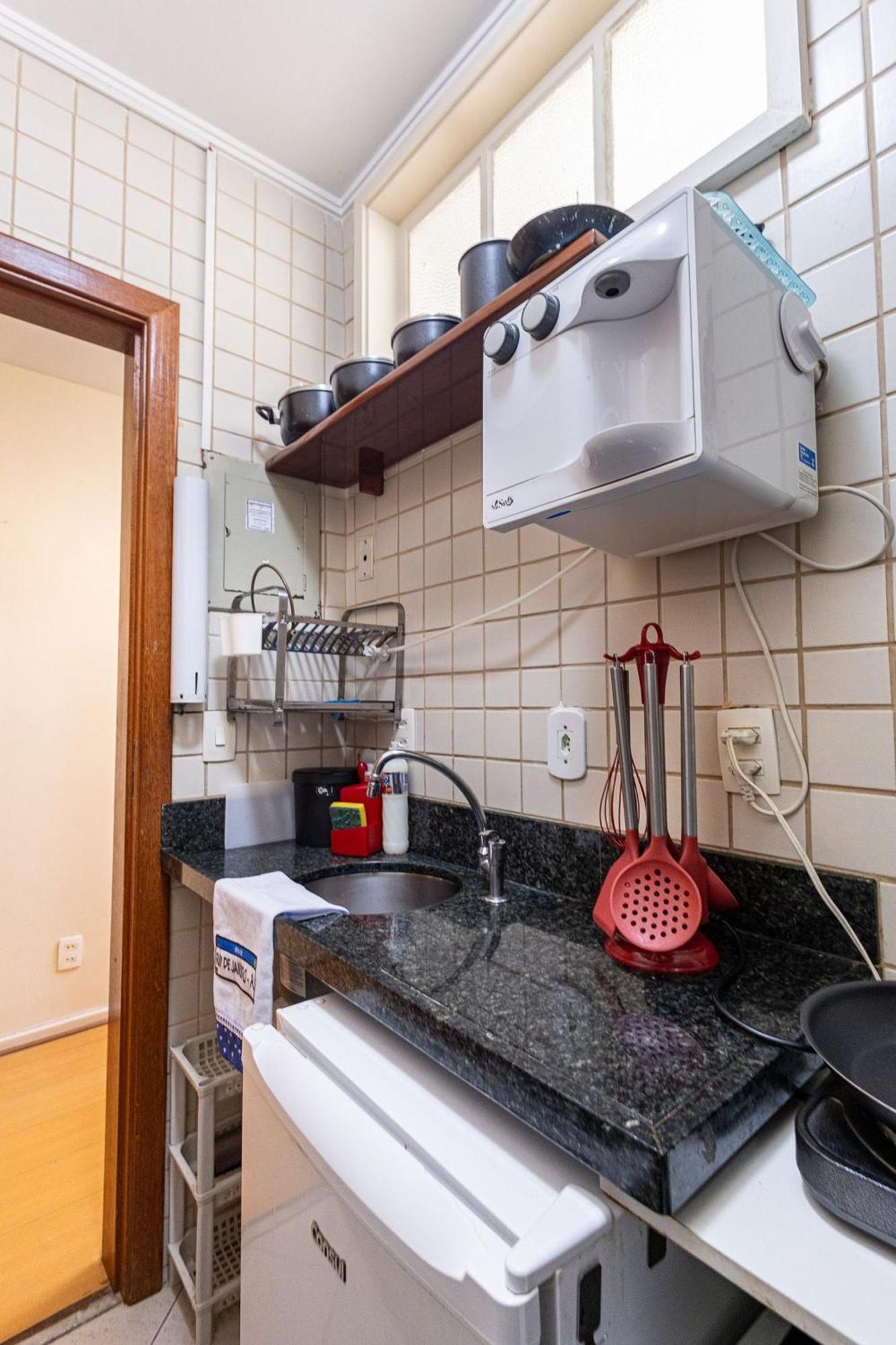 Apartamento Copacabana 200M Da Praia - Wifi Gratis - Cp5 리오데자네이루 외부 사진