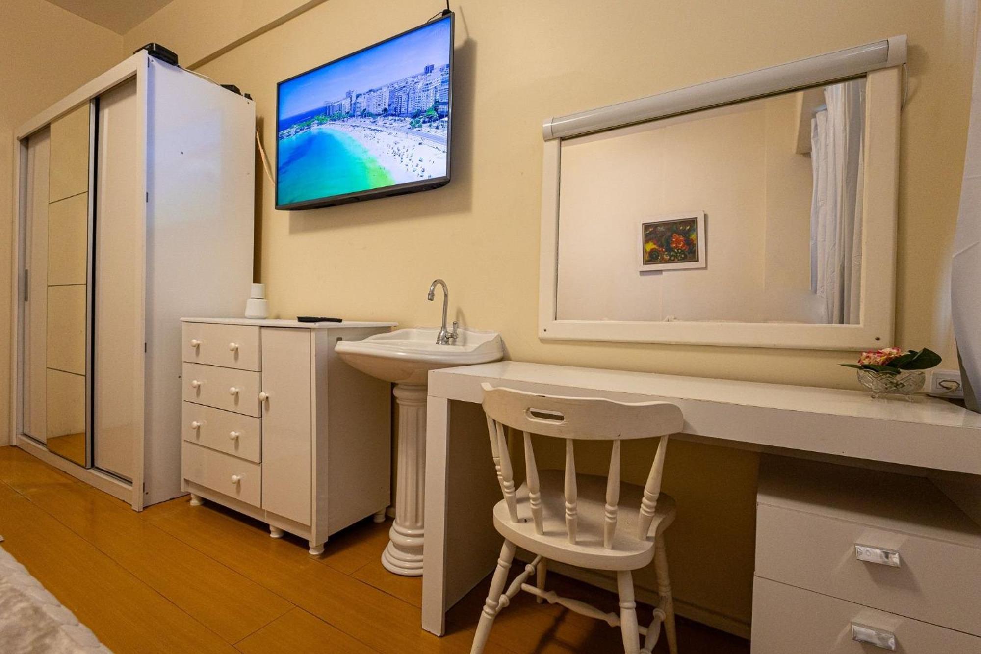 Apartamento Copacabana 200M Da Praia - Wifi Gratis - Cp5 리오데자네이루 외부 사진